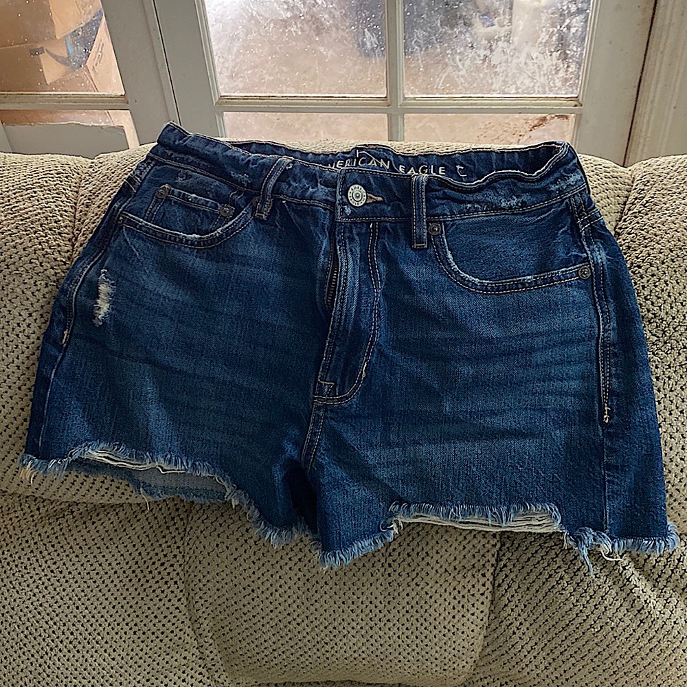 Blue shorts